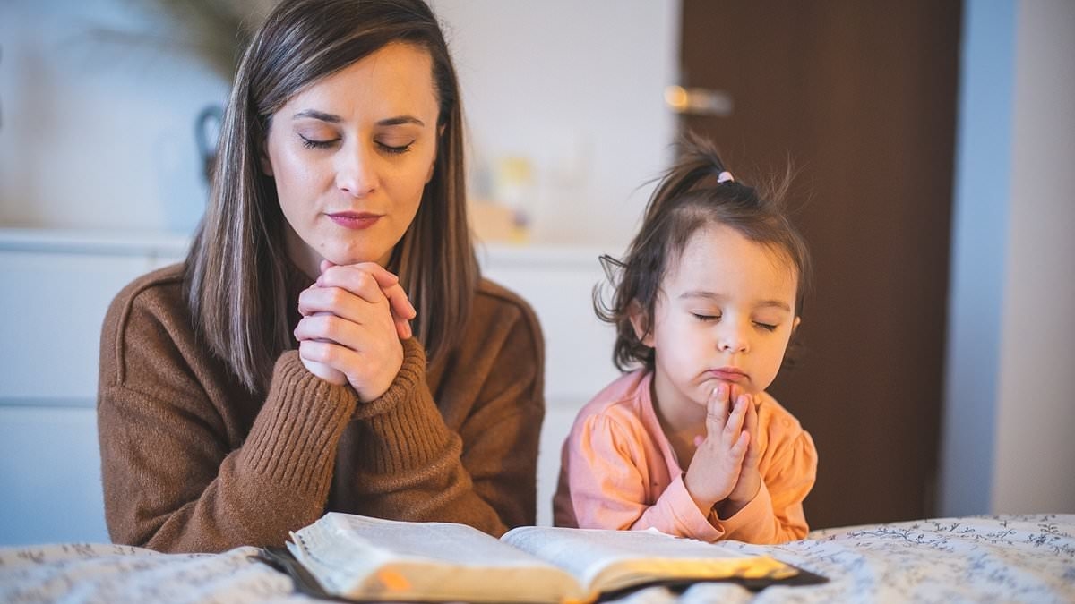 Is this why Britain is entering its first 'atheist age'? Scientists blame MOTHERS for the decline in religiosity