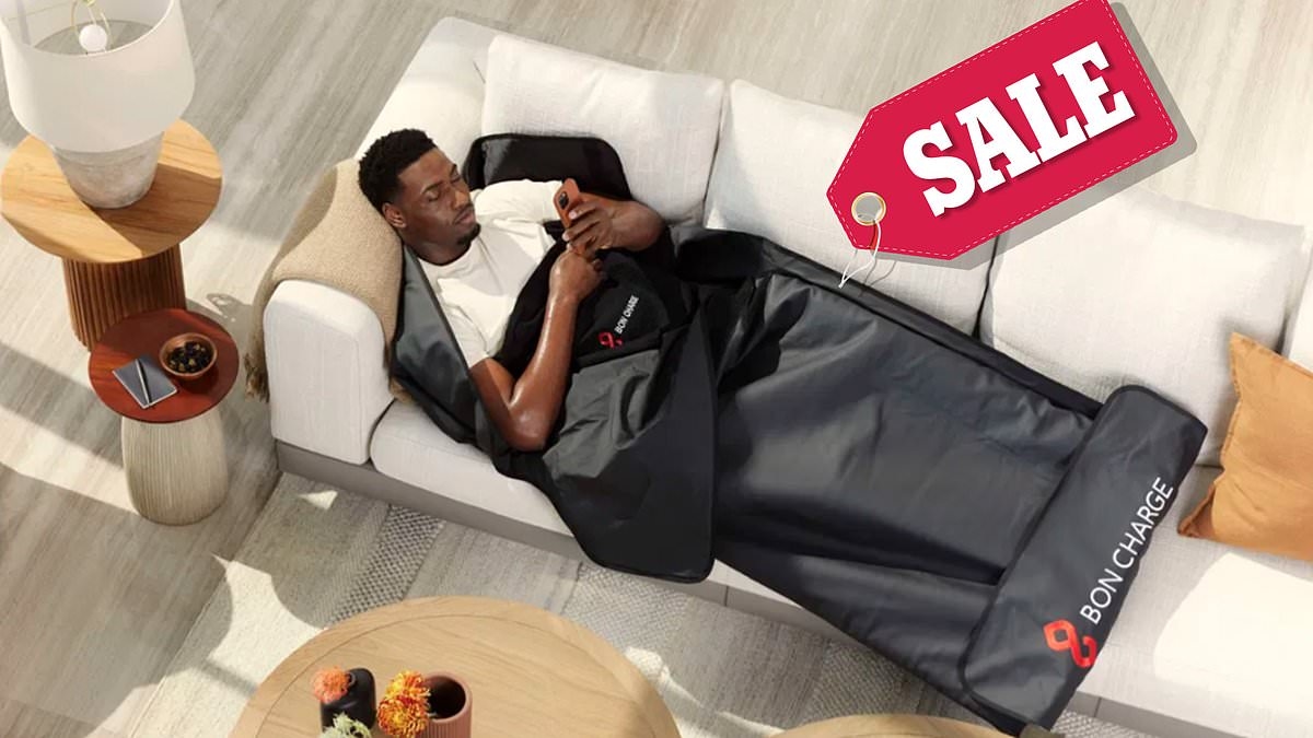 This award-winning sauna blanket is 25% off - plus more unmissable deals on red light masks, sleep aids and wellness tech