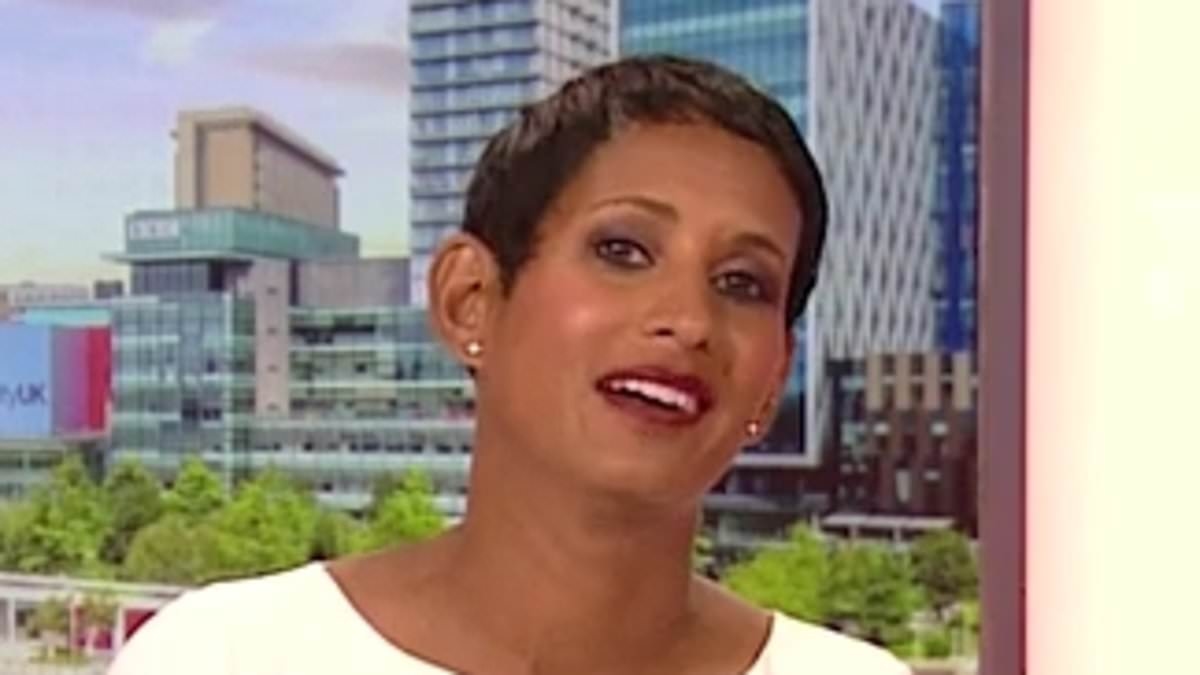 Watch as Naga Munchetty is scolded by Charlie Stayt live on BBC Breakfast for 'bringing the tone down' with 'mean and awkward' swipe at guest - YEARS before bullying probe