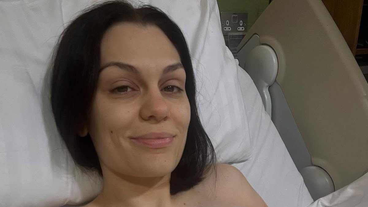 Jessie J reveals her cancer 'has all gone' as she gives emotional health update days after having a mastectomy