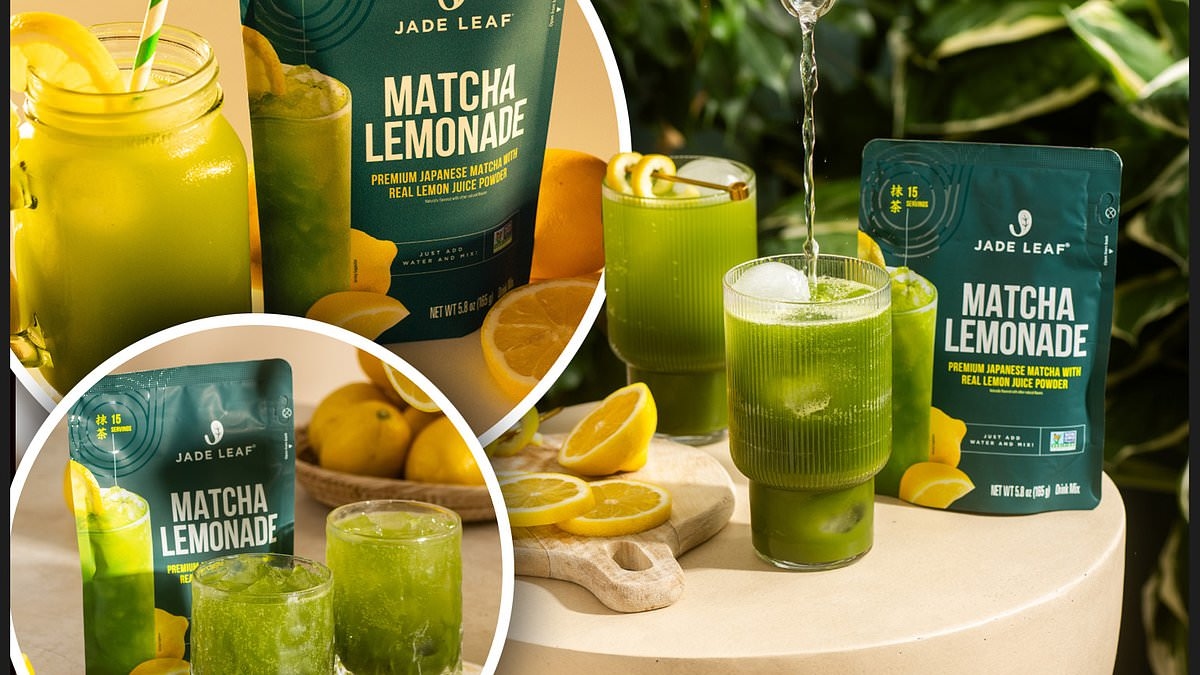 Replace your morning coffee with $15 matcha lemonade mix that boosts energy and tastes amazing: 'Swapped out my daily cold brew for this!'