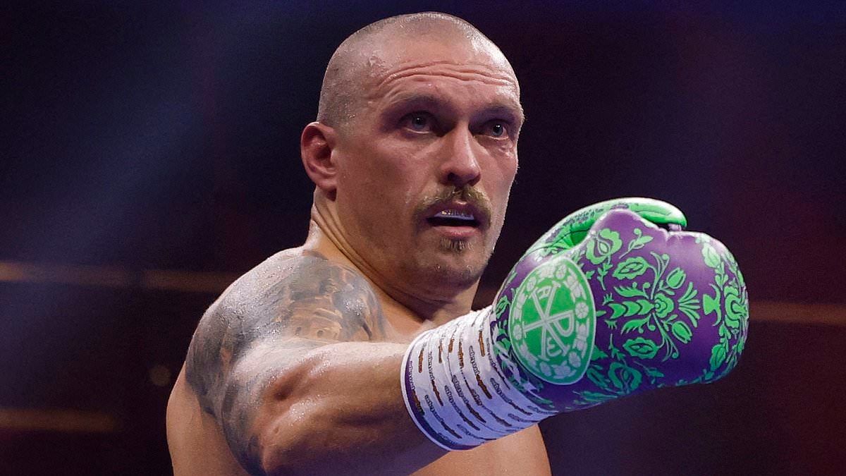 EXCLUSIVE Team Usyk reveal the secret weapon being used in camp ahead of the Ukrainian's undisputed title fight with Daniel Dubois at Wembley Stadium on July 19