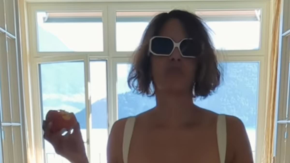 Halle Berry, 58, suffers a bikini malfunction as she LOSES her bottoms while dancing in hilarious clip