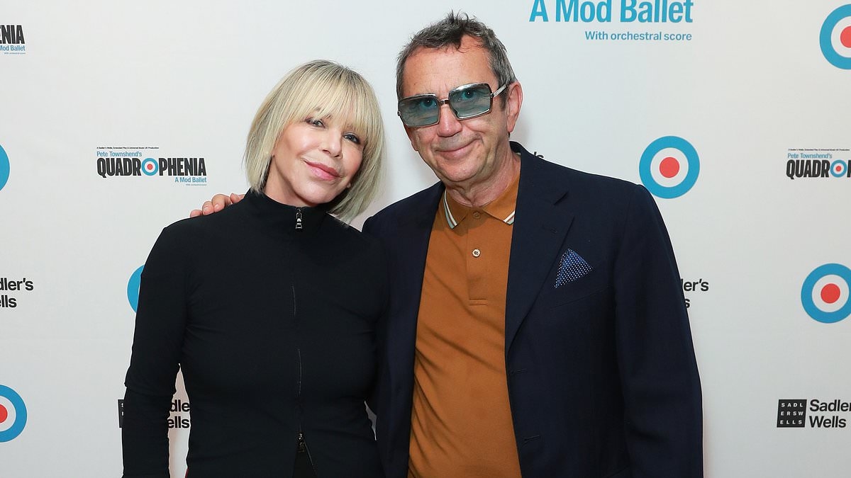 Leslie Ash, 65, shows off her taut visage as she reunites with Phil Daniels, 66, at Quadrophenia event - 45 years after filming cult classic