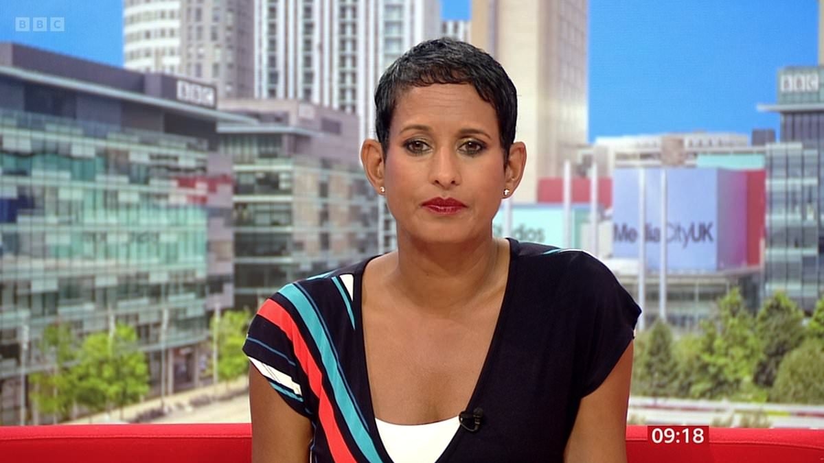 Naga Munchetty's new book flops in the charts as price is slashed amid BBC Breakfast bullying probe