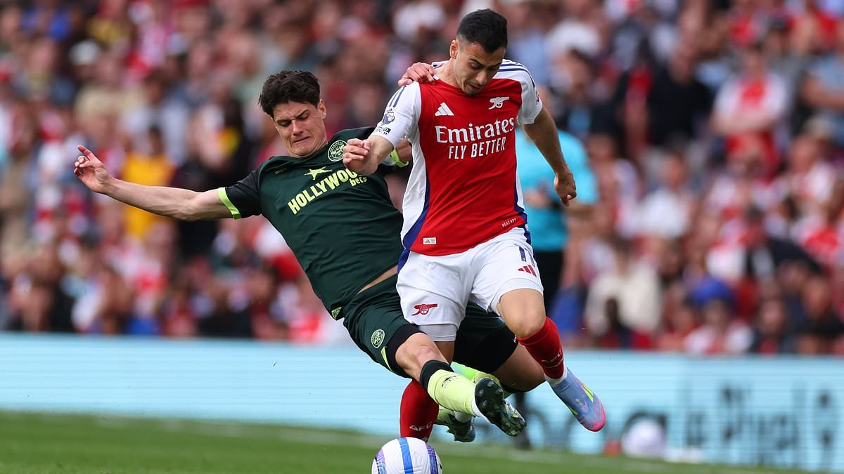 Revealed: How Arsenal-bound Christian Norgaard compares with outgoing Thomas Partey and the Premier League's best midfielders