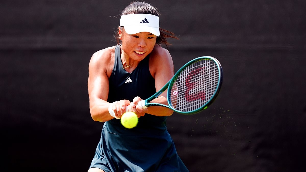 Teenage sensation Mimi Xu insists she CAN beat British No 1 Emma Raducanu as the pair prepare to face off at Wimbledon