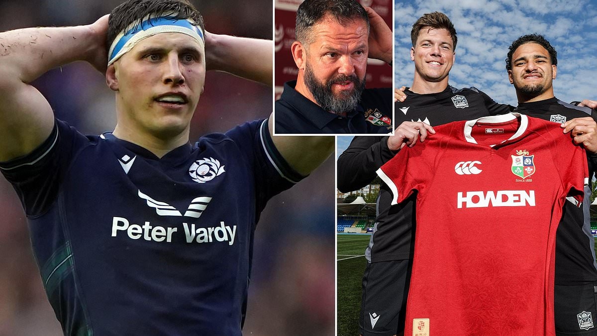 'It felt like a gut punch': Scotland star Rory Darge opens up on British and Irish Lions heartache after narrowly missing out on tour Down Under
