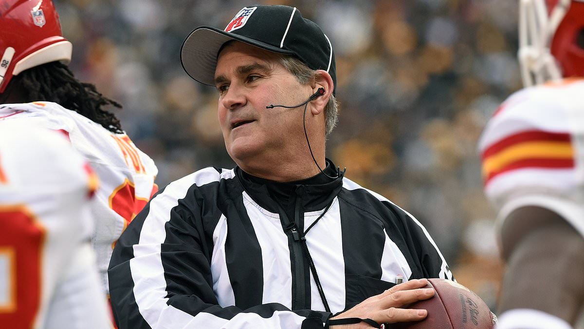 Longtime NFL official Carl Paganelli retires after 25 years in the league