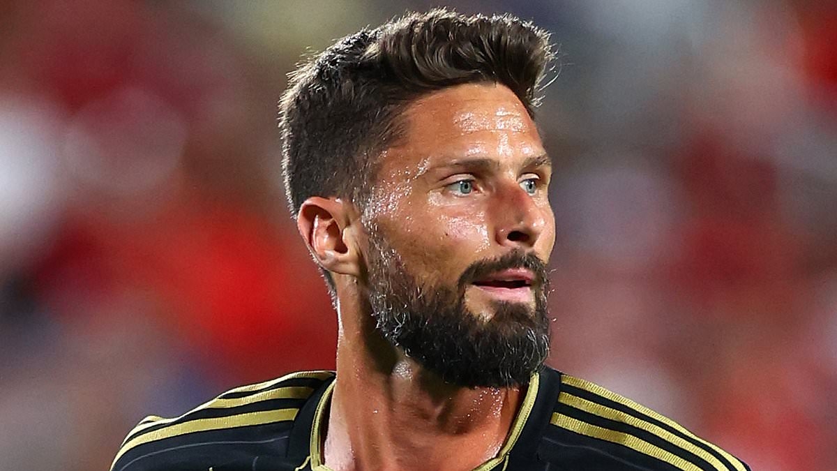 Olivier Giroud 'set to return to Europe at 38' - as LAFC confirm the former Chelsea and Arsenal striker's exit