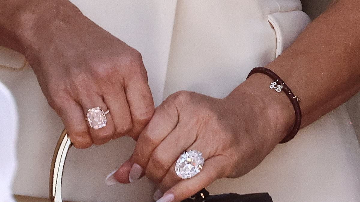 You know you really are in billionaire territory when a 30-carat ring doesn't cut it: ALISON BOSHOFF on the inside story of the Bezos wedding