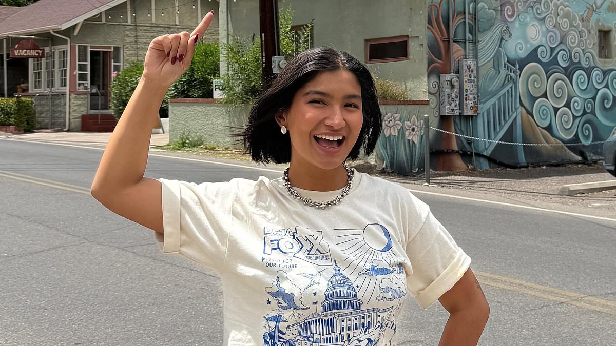 Fresh-faced internet star Deja Foxx is dubbed 'the next AOC' who wants to revolutionize the Dems