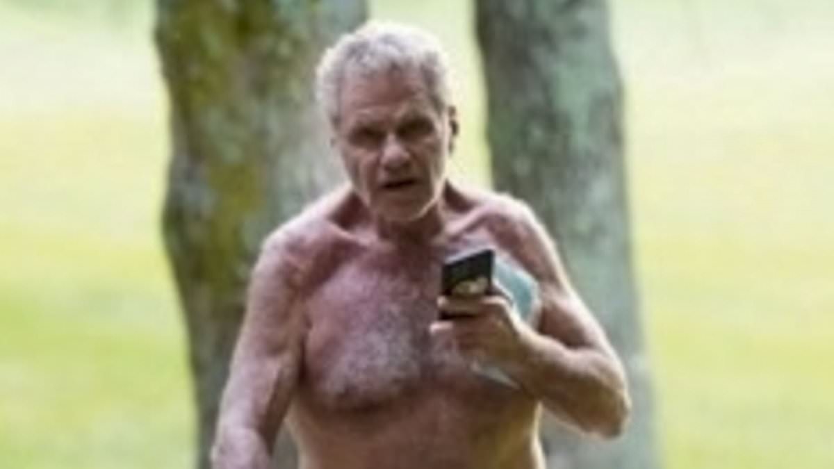 EXCLUSIVE Cobra Kai villain Martin Kove looks disheveled on shirtless stroll as he dodges biting scandal questions