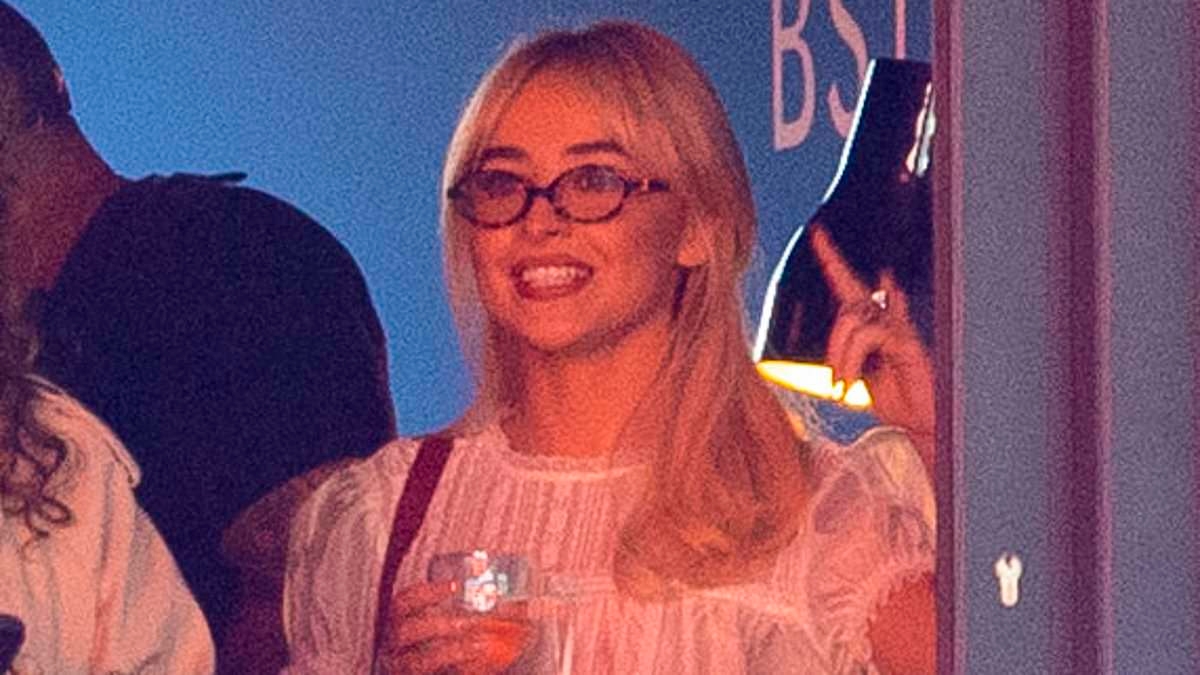 Sabrina Carpenter shows her support for former love rival Olivia Rodrigo at her BST Hyde Park gig - four years after their alleged feud over mutual ex Josh Bassett