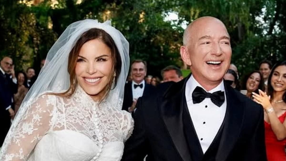 EXCLUSIVE The 461-billion dollar wedding: How riches of the Lauren Sanchez and Jeff Bezos' guest list tot up to more than the GDP of South Africa, Bangladesh or Denmark