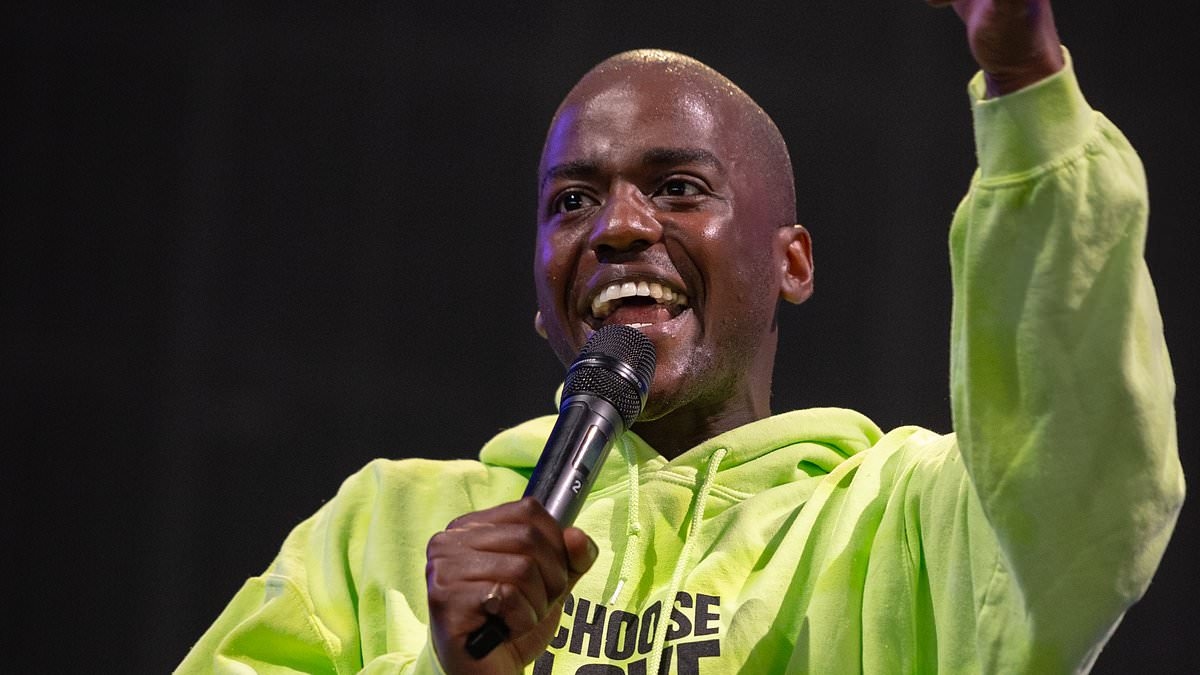 Ncuti Gatwa pays tribute to the trans community following 'woke' Doctor Who exit in surprise Glastonbury appearance as he introduces Jade Thirlwall in foul-mouthed speech
