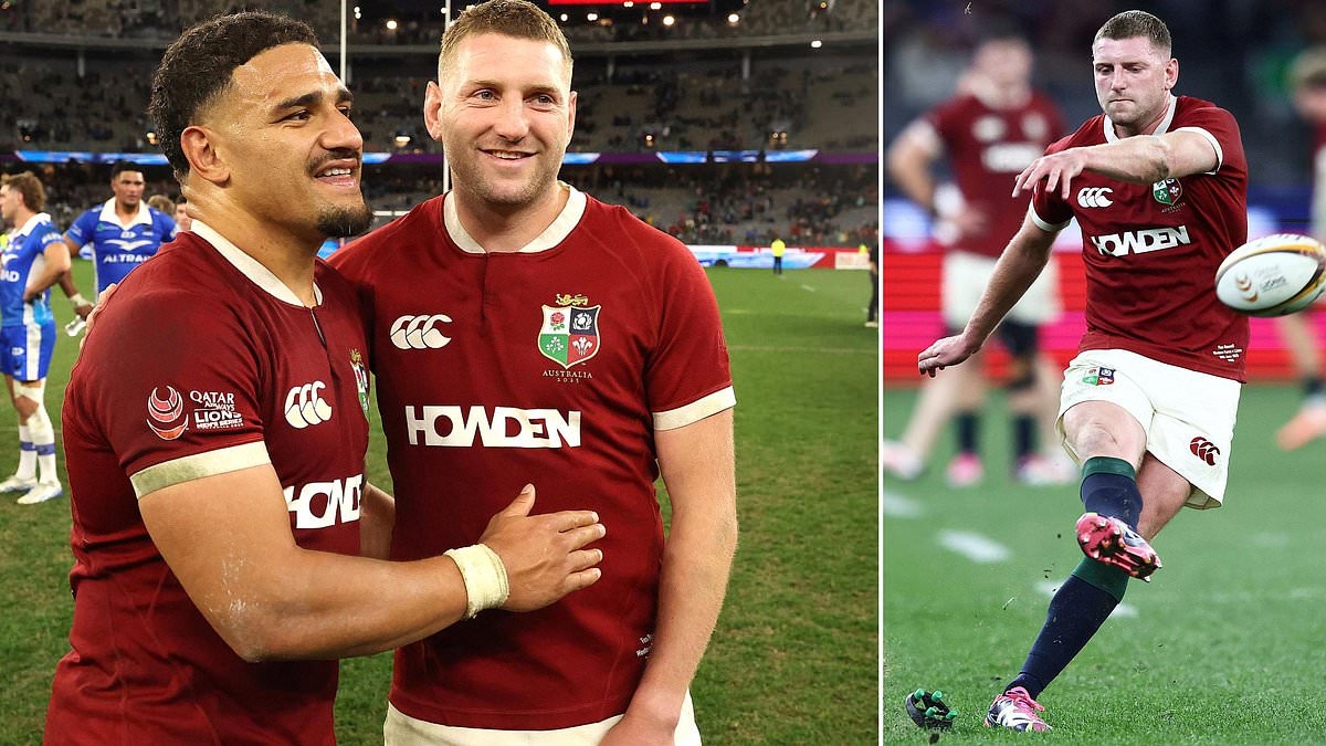 Scotland star Russell leads Lions to victory in Perth - and Sir Clive insists he MUST start against Wallabies
