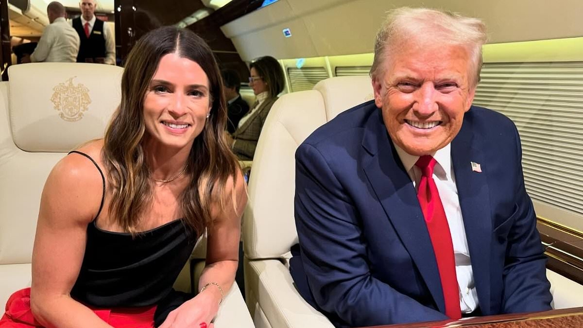 Danica Patrick reveals secret details of her conversation with Donald Trump on Air Force One