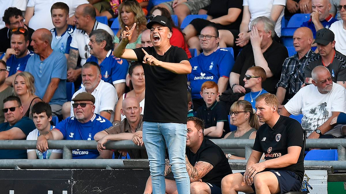 Non-league manager is slapped with six-game ban after joking female referees 'need help parking' in controversial comment on a podcast