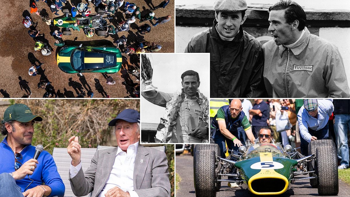 Mail Sport's Hugh MacDonald joins Sir Jackie Stewart and Dario Franchitti in a pilgrimage to the Scottish Borders in tribute to racing legend Jim Clark