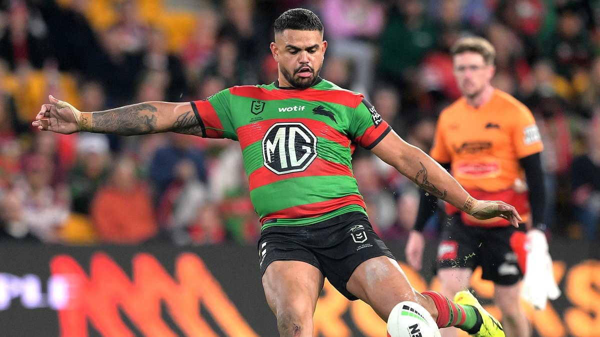 Woman reveals the moment a kick from one of the NRL's biggest stars accidentally left her with a bloodied nose