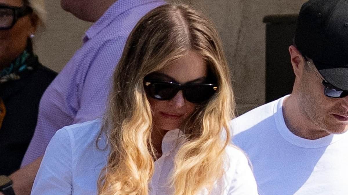 Sydney Sweeney leaves Bezos wedding after partying with Tom Brady and Orlando Bloom