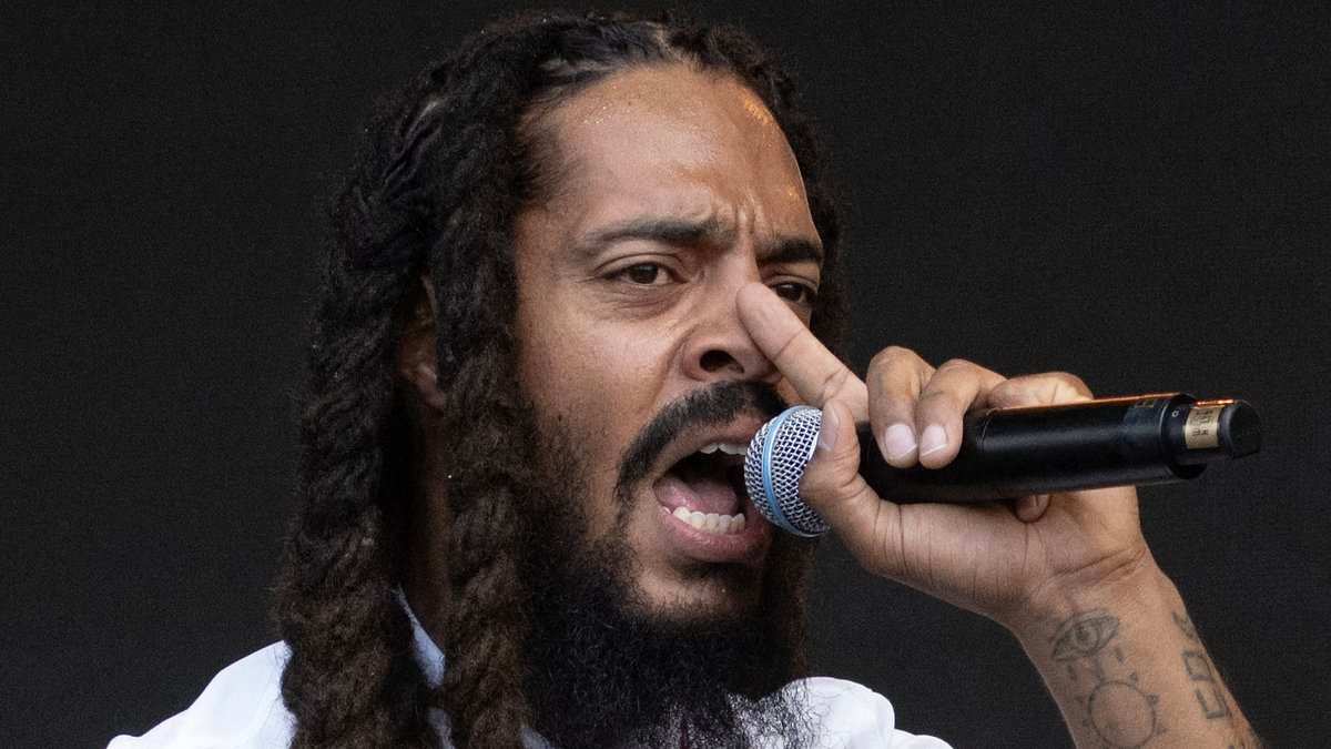 Bob Vylan frontman stands by 'death to the IDF' chant at Glastonbury telling followers 'I said what I said' - amid calls for BBC to 'face charges' for broadcasting anti-Semitic rant