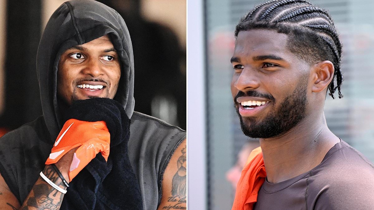 Concerned NFL fans react to reports scandalized Deshaun Watson is mentoring Browns rookie Shedeur Sanders