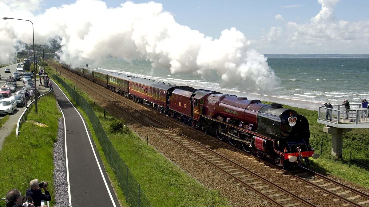 Avocado suites, a bullet hole in the dining car - and never more than 15 seconds late!: ROBERT HARDMAN reveals the secrets of the Royal Train