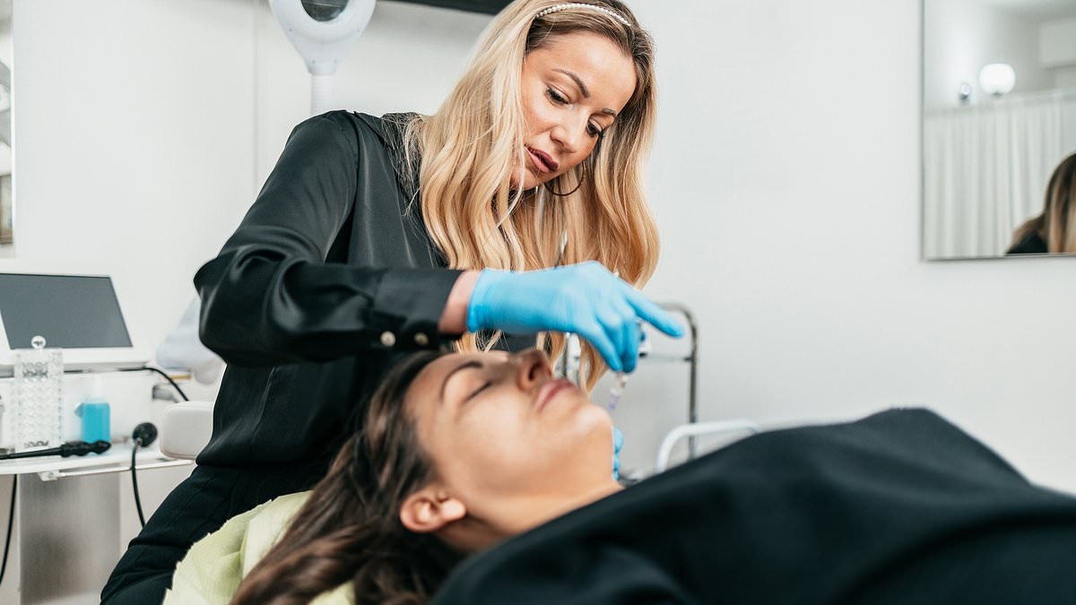 EXCLUSIVE Common gym habit causing horrifying 'face distortion' in people with lip filler: Surgeon warning