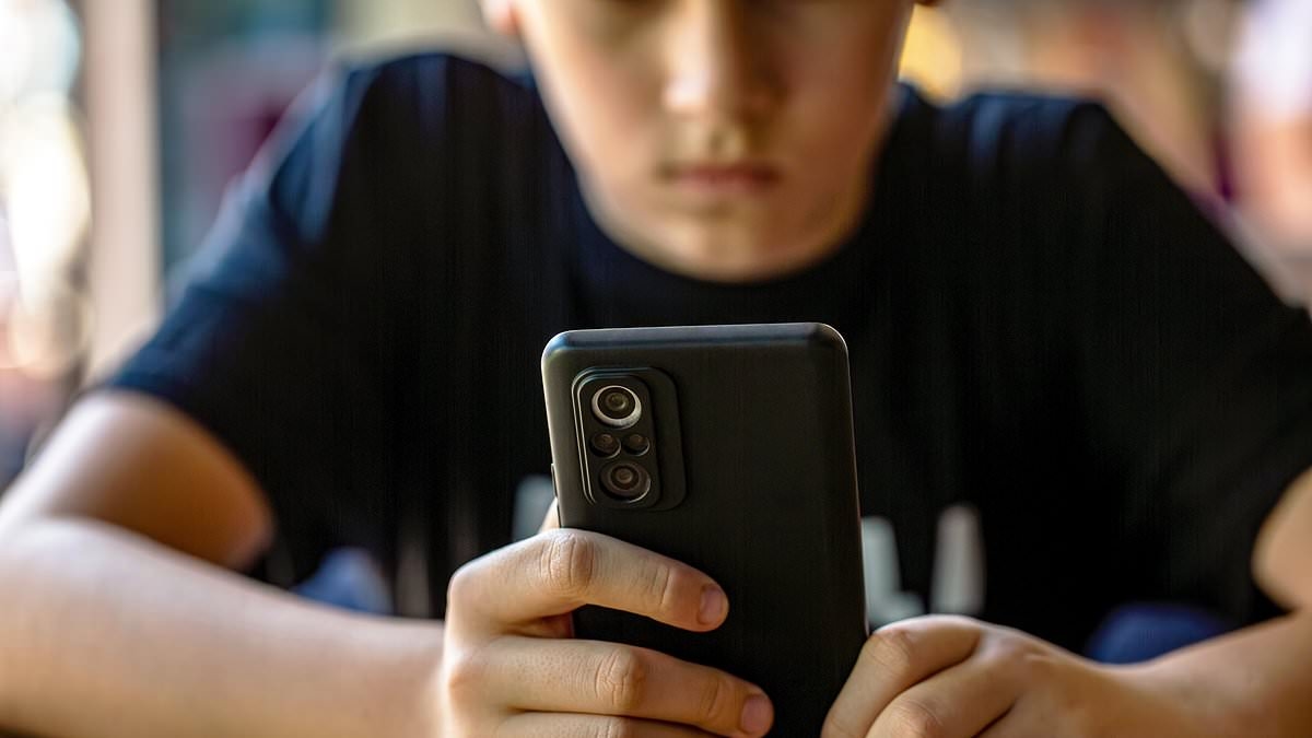 Children could be banned from social media for LIFE 'if they share classmates nudes'