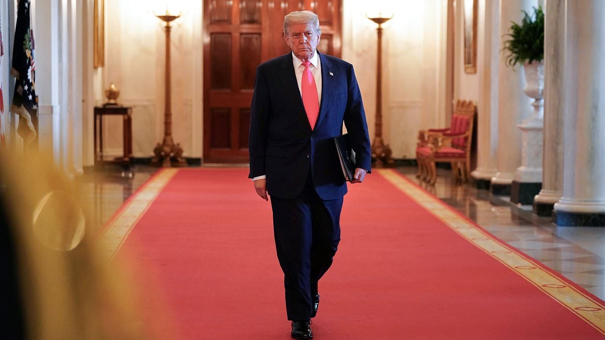 BREAKING NEWS Trump threatens to turn DOGE on Musk as he warns billionaire will have to 'close up shop and head back to South Africa'