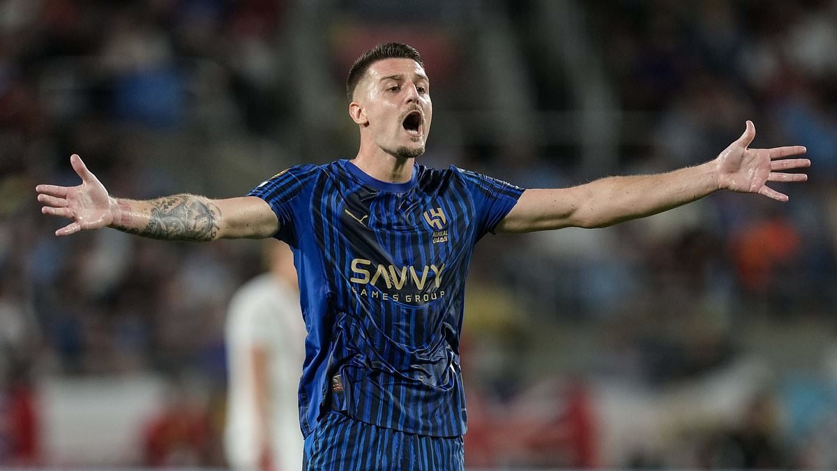 Al-Hilal star Sergej Milinkovic-Savic demands respect be shown to Saudi Pro League after stunning Club World Cup win over Man City - and urges detractors to 'criticise us now'