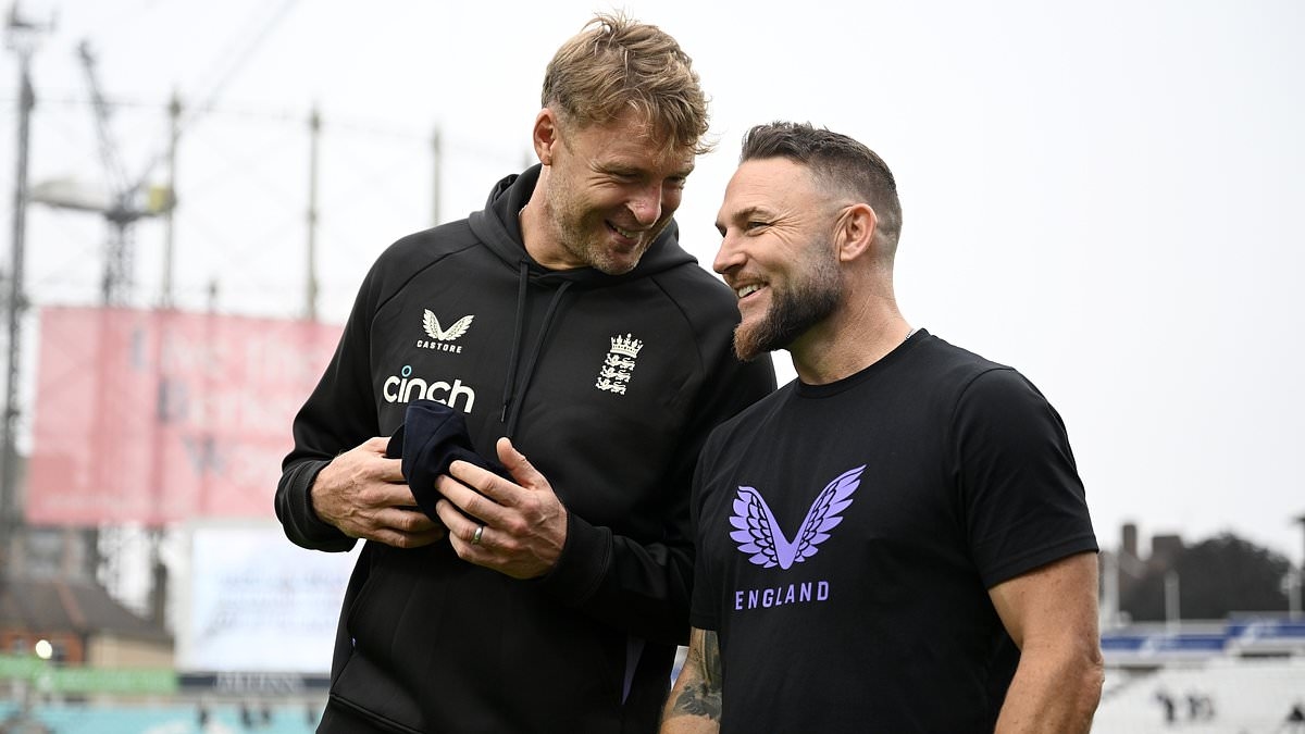 Andrew Flintoff reveals his likelihood of becoming England head coach - as iconic all-rounder hails Brendon McCullum and compares his impact to Gareth Southgate's Three Lions revival