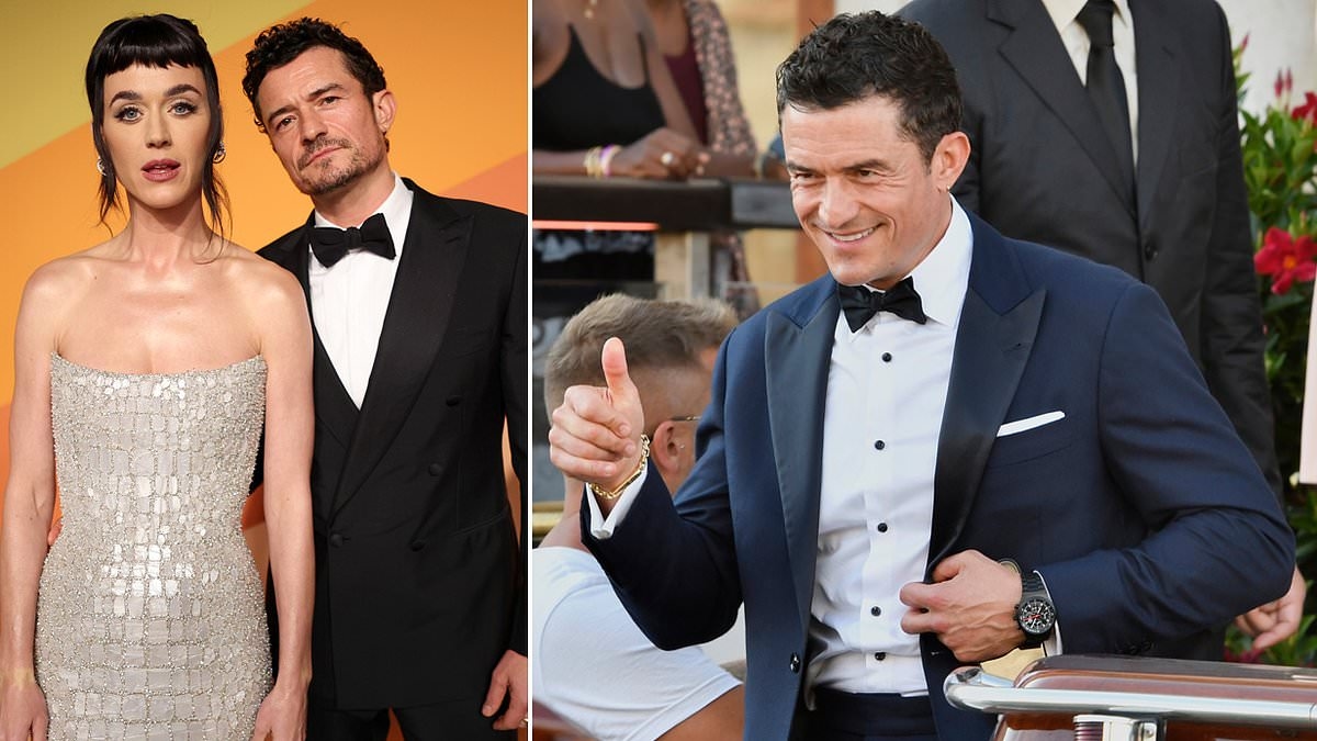 Orlando Bloom gives biggest signal yet he's over ex Katy Perry…after hunky 'single man' debut at Bezos wedding