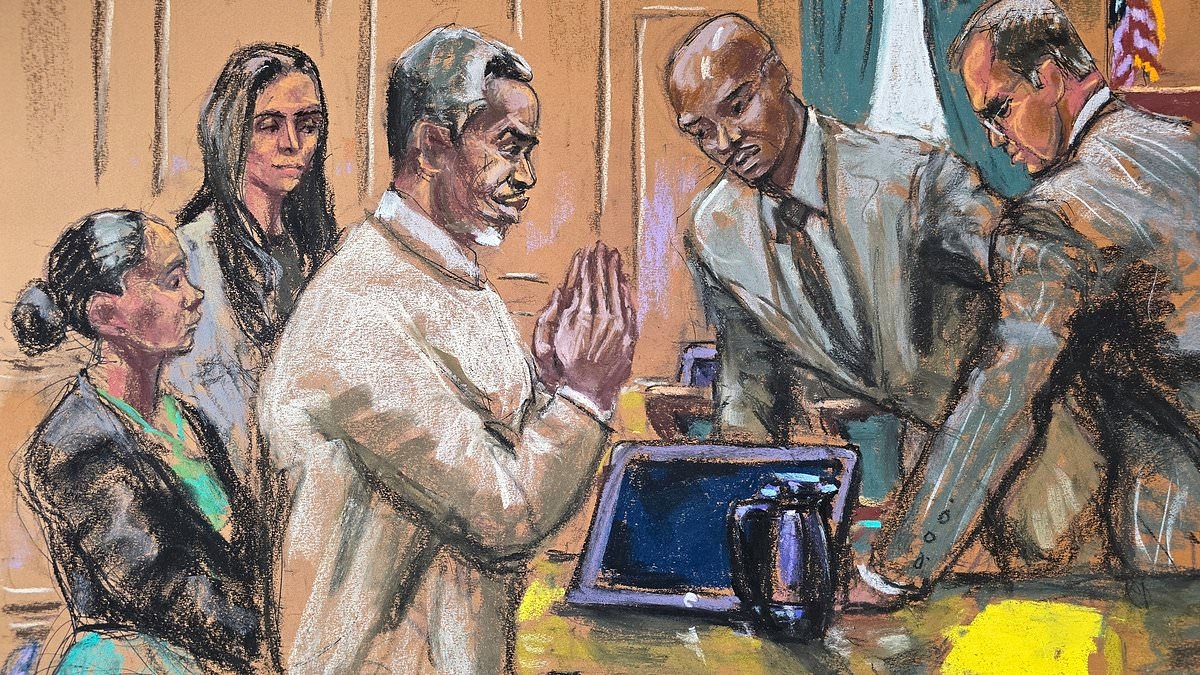 The two books Diddy turned to throughout trial as he awaits verdict