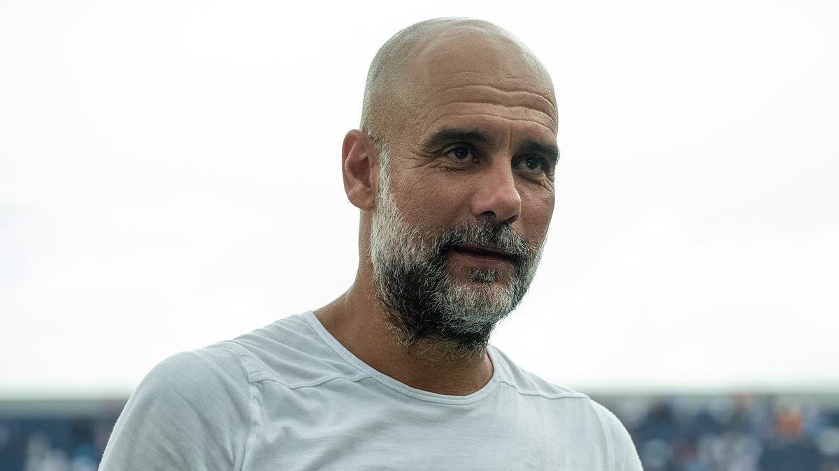 Man City set for crunch talks with big-name stars after signing FOUR players for £115m - with Pep Guardiola keen to trim squad for Premier League season