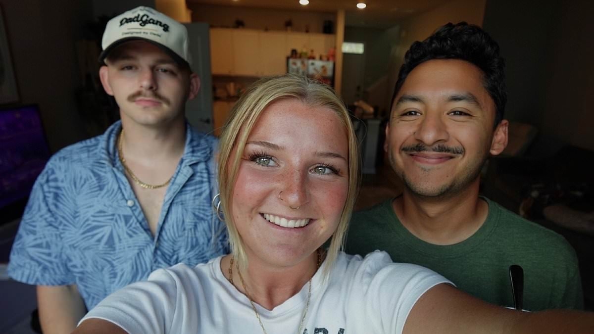 I live with my new husband and ex to save money... here's how we make it work