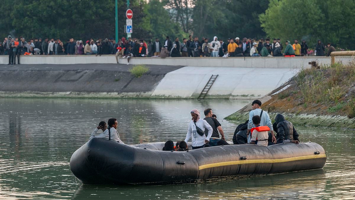 Lined up and waiting to cross the Channel for a new life in UK, NEIL SEARS reports on the migrant crisis from Gravelines, near Calais