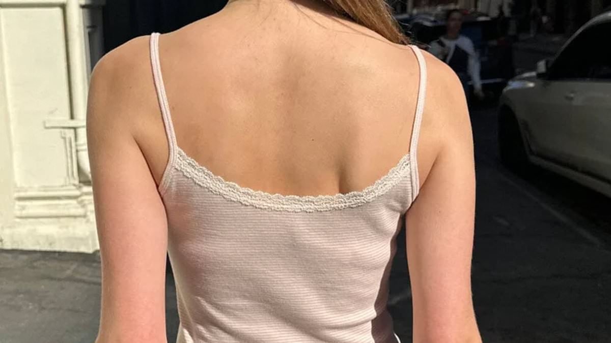 Parents tell babysitter she won't be paid for seven hours work because of her 'inappropriate' lace tank top