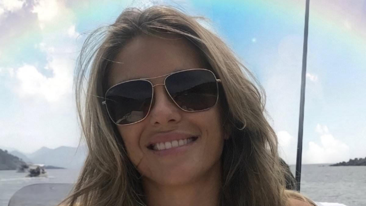 Elizabeth Hurley, 60, sizzles in a plunging tiger print swimsuit as she reveals her and new boyfriend Billy Ray Cyrus' special song