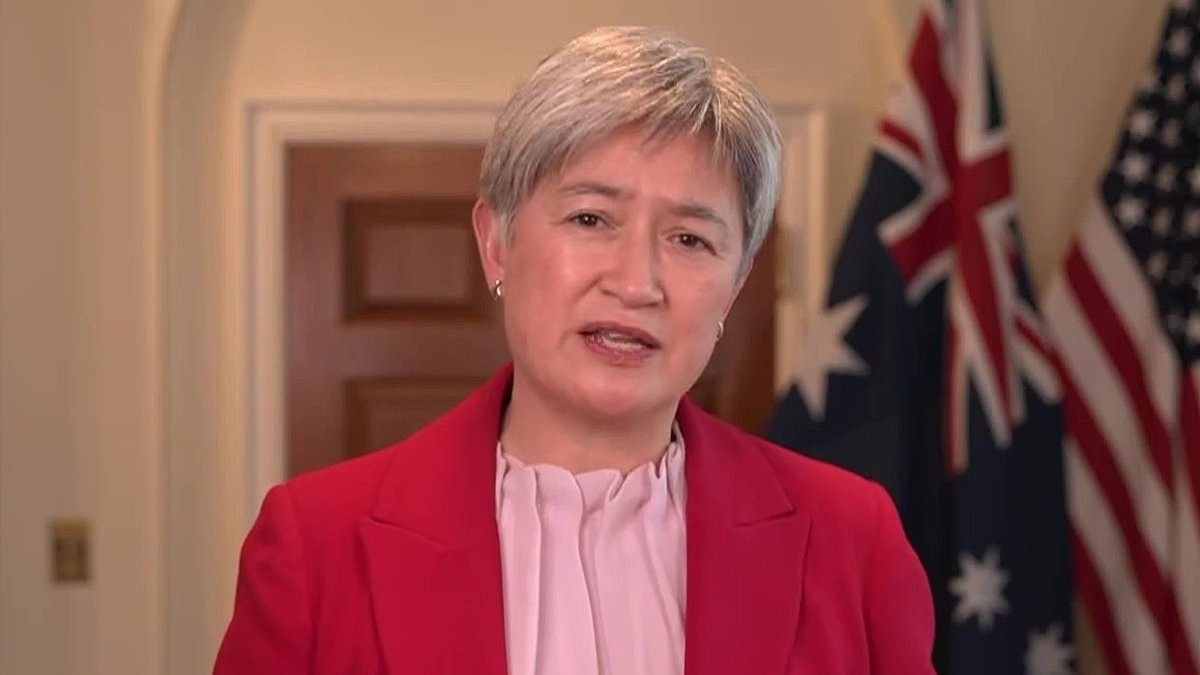 Penny Wong calls out Nat Barr on live TV in heated discussion about AUKUS: 'That's not accurate'