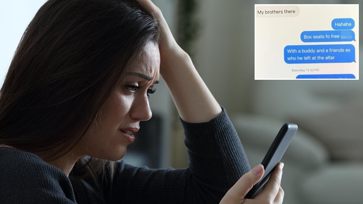 Read the horrific texts I discovered on my husband's phone when I got back from my work trip