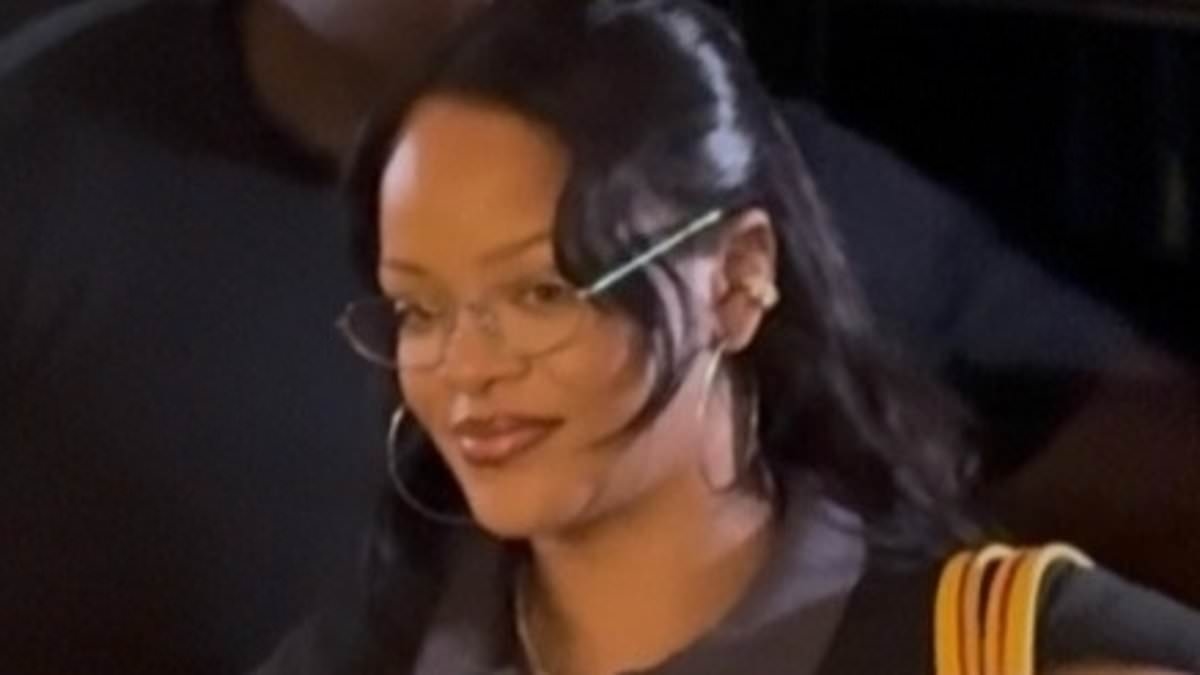 Rihanna bares baby bump on rare outing with Riot, one, after A$AP Rocky's accidental gender reveal
