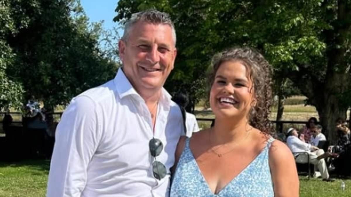 Gogglebox star Amy Tapper reveals she has dropped THREE dress sizes following 6st weight loss as she shares comparison snap in same dress a year apart at family wedding