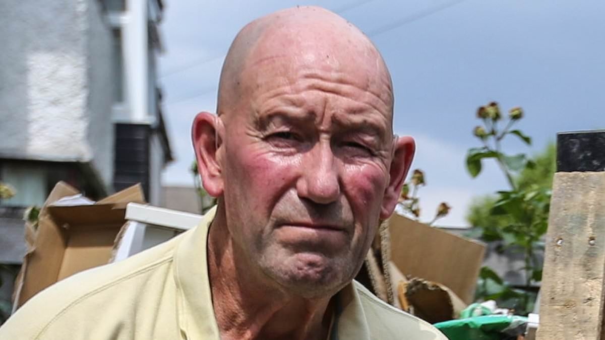 Furious builder is fined £500 by council busybody for flytipping after he left two empty sacks on grass verge while renovating house