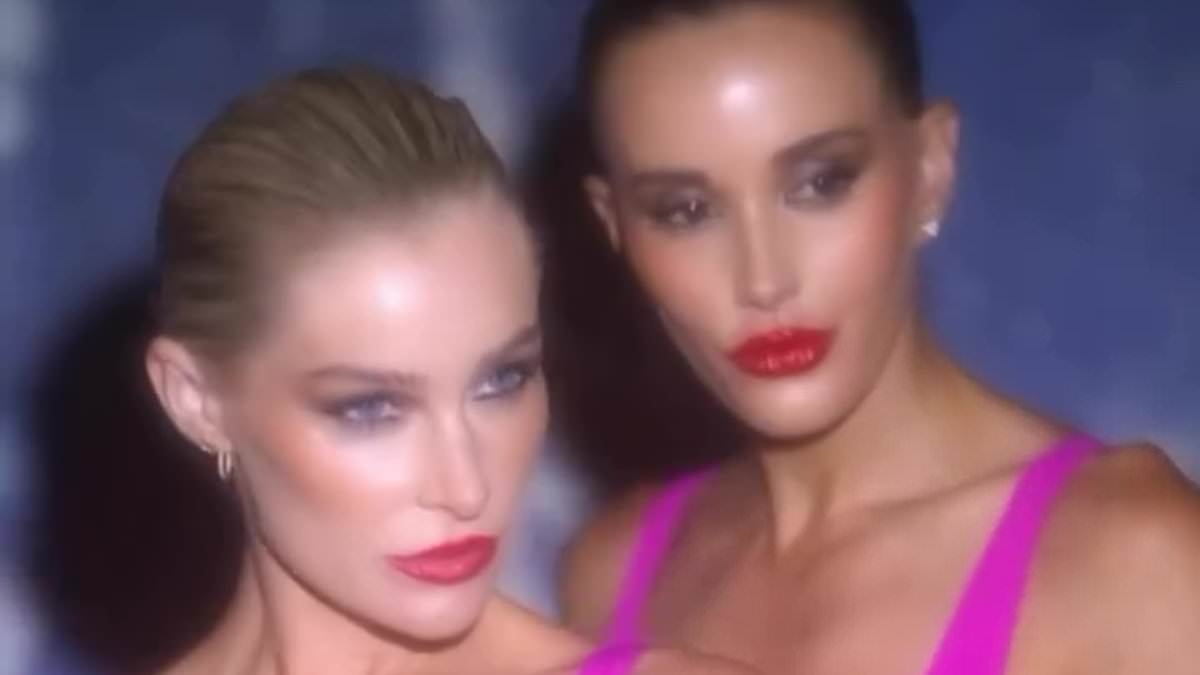 Bec Judd sends her fans wild as she recreates iconic 1980s music video for secret project: 'So excited for this!'