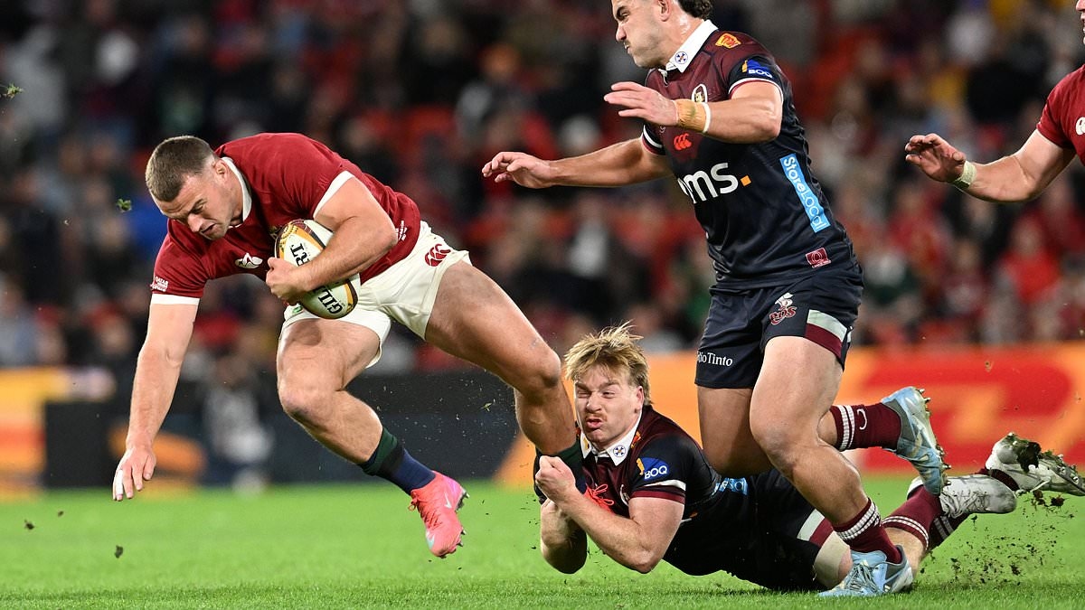 EXCLUSIVE Sir Clive Woodward: The big worry I have for the British & Irish Lions despite Queensland Reds rout - and the three players who impressed me most including Test bolter
