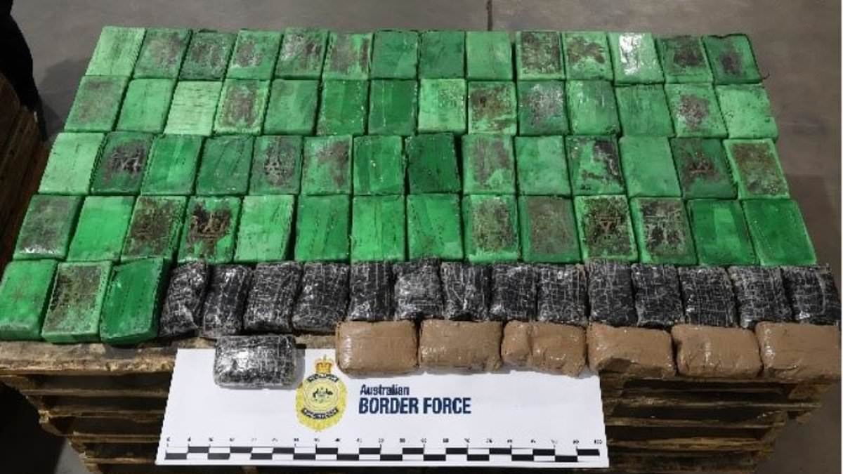 How smugglers tried to get a record $800million cocaine shipment into Australia before authorities swooped