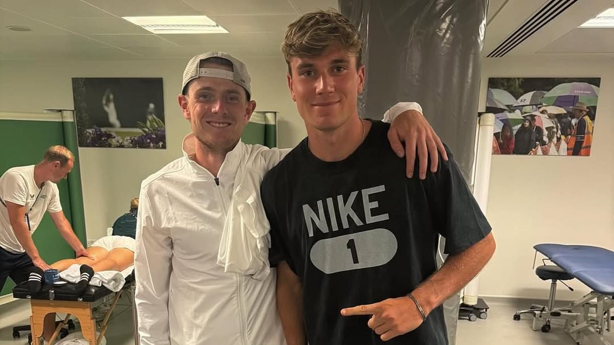 Inside Jack Draper's bromance with fellow Brit Jack Pinnington Jones: Arguments over pick-up times, car DJing, pre-match texts and treatment room debriefs